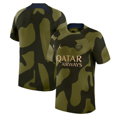 Paris Saint-Germain Jordan Brand 2023/24 Academy Pro Pre-Match Top Olive - Jordan sale