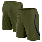 Paris Saint-Germain Jordan Brand Youth 2023/24 Fourth Strike Shorts Olive - Jordan online