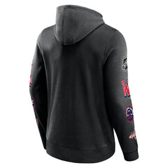 Washington Capitals Fanatics Wild Winner Pullover Hoodie - Black | US 200250628