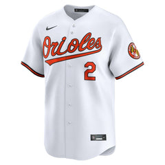 Gunnar Henderson Baltimore Orioles Nike Home Limited Player Jersey - White Jerseys