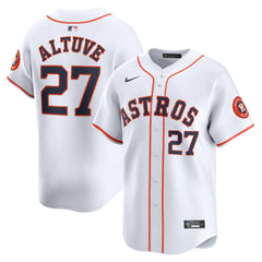 Jose Altuve Houston Astros Nike Home Limited Player Jersey - White Jerseys