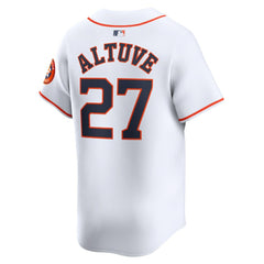 Jose Altuve Houston Astros Nike Home Limited Player Jersey - White Jerseys