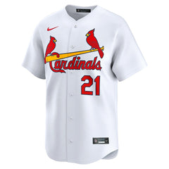 Lars Nootbaar St. Louis Cardinals Nike Home Limited Player Jersey - White Jerseys