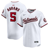 CJ Abrams Washington Nationals Nike Home Limited Player Jersey - White Jerseys
