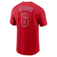 Anthony Rendon Los Angeles Angels Nike Fuse Name & Number T-Shirt - Red T-shirts
