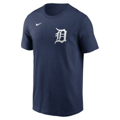 Javier Báez Detroit Tigers Nike Fuse Name & Number T-Shirt - Navy T-shirts