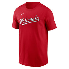 Joey Meneses Washington Nationals Nike Fuse Name & Number T-Shirt - Red T-shirts