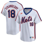 Darryl Strawberry New York Mets Nike Throwback Cooperstown Limited Jersey - Navy Jerseys