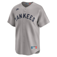 Mickey Mantle New York Yankees Nike Throwback Cooperstown Collection Limited Jersey - Gray Jerseys