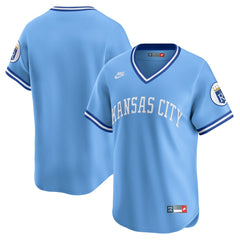 Kansas City Royals Nike Cooperstown Collection Limited Jersey - Light Blue Jerseys