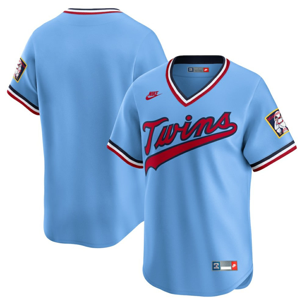 Minnesota Twins Nike Cooperstown Collection Limited Jersey - Light Blue Jerseys