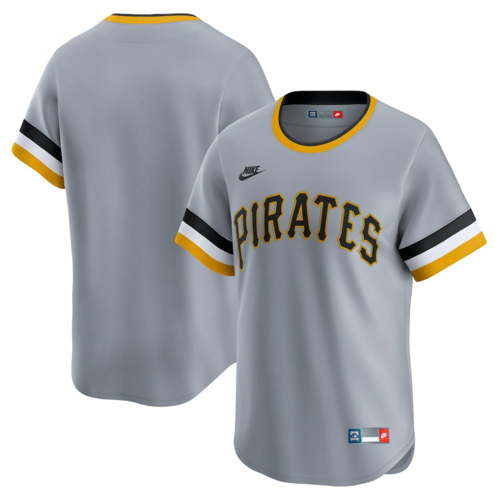 Pittsburgh Pirates Nike Cooperstown Collection Limited Jersey - Gray Jerseys