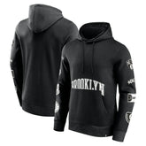 Brooklyn Nets Home Court Pullover Hoodie Black - Fanatics