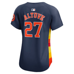 Jose Altuve Houston Astros Nike Women's Alternate Limited Player Jersey - Navy Jerseys