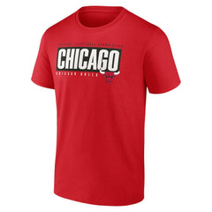 Chicago Bulls Box Out T-Shirt Red - Fanatics