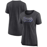 Charlotte Hornets Women's League Leader Tri-Blend T-Shirt Heather Charcoal - Fanatics outlet