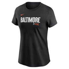 Adley Rutschman Baltimore Orioles Nike Women's City Connect Fuse Name & Number T-Shirt - Black T-shirts
