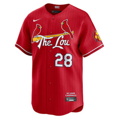 Nolan Arenado St. Louis Cardinals Nike 2024 City Connect Limited Player Jersey - Red Jerseys