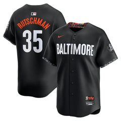 Adley Rutschman Baltimore Orioles Nike City Connect Limited Player Jersey - Black Jerseys