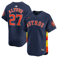 Jose Altuve Houston Astros Nike Alternate Limited Player Jersey - Navy Jerseys