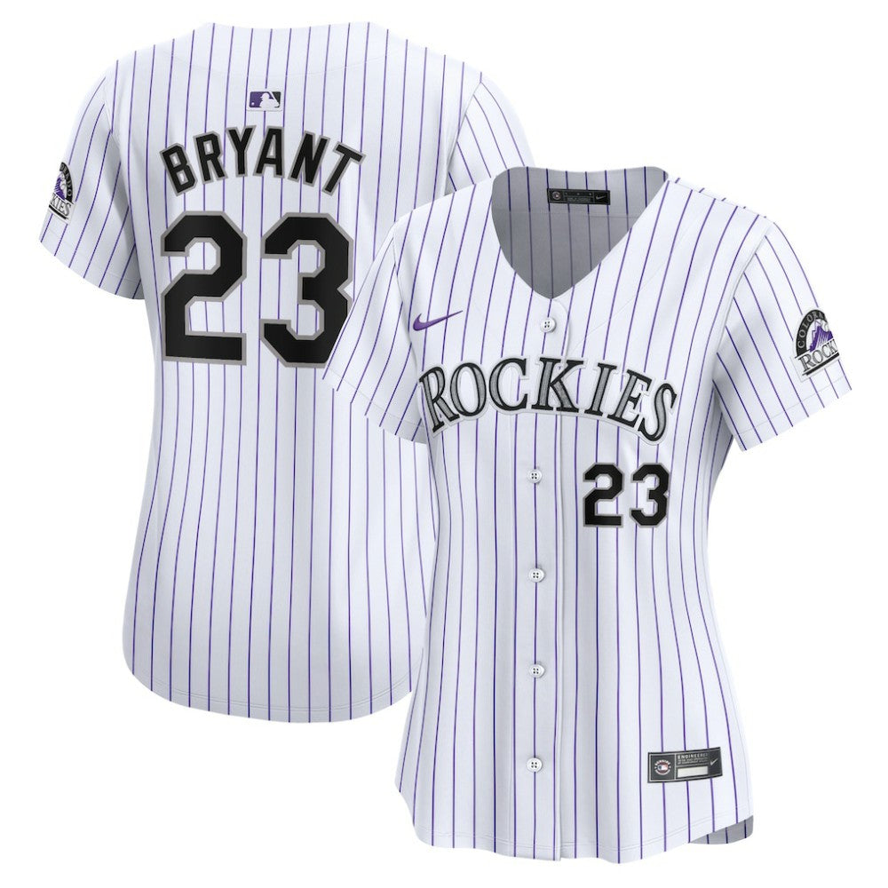Kris Bryant Colorado Rockies Nike Women's Home Limited Player Jersey - White Jerseys