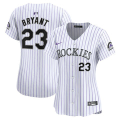 Kris Bryant Colorado Rockies Nike Women's Home Limited Player Jersey - White Jerseys