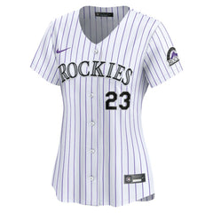 Kris Bryant Colorado Rockies Nike Women's Home Limited Player Jersey - White Jerseys