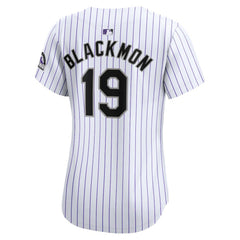 Charlie Blackmon Colorado Rockies Nike Women's Home Limited Player Jersey - White Jerseys