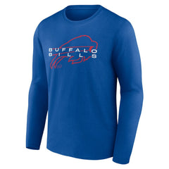 Buffalo Bills Advance to Victory Long Sleeve T-Shirt - Royal T-shirts
