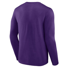 Minnesota Vikings Advance to Victory Long Sleeve T-Shirt - Purple T-shirts