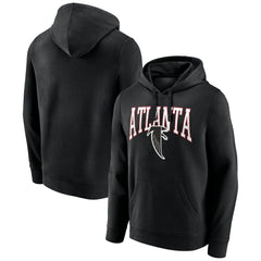 Atlanta Falcons Gridiron Classics Campus Standard Pullover Hoodie - Black Hoodies