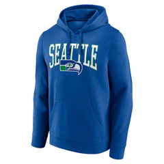 Seattle Seahawks Gridiron Classics Campus Standard Pullover Hoodie - Royal Hoodies