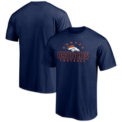 Denver Broncos Dual Threat T-Shirt - Navy T-shirts