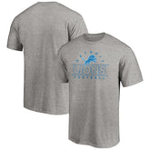 Detroit Lions Dual Threat T-Shirt - Heather Gray T-shirts
