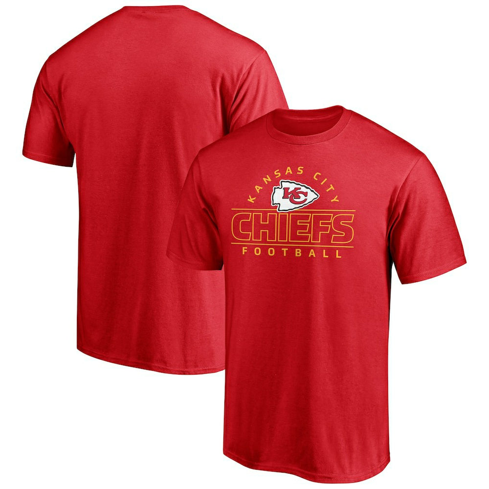 Kansas City Chiefs Dual Threat T-Shirt - Red T-shirts