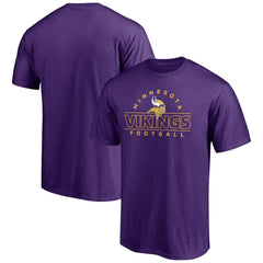 Minnesota Vikings Dual Threat T-Shirt - Purple T-shirts