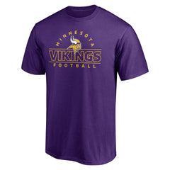 Minnesota Vikings Dual Threat T-Shirt - Purple T-shirts