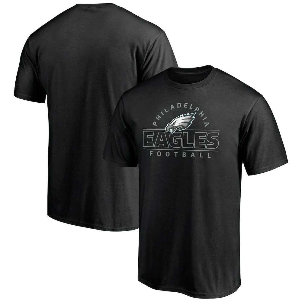 Philadelphia Eagles Dual Threat T-Shirt - Black T-shirts