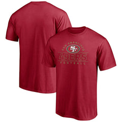 San Francisco 49ers Dual Threat T-Shirt - Scarlet T-shirts