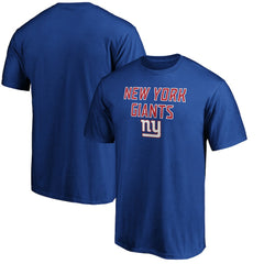 New York Giants Game Day Stack T-Shirt - Royal T-shirts