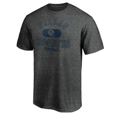 Dallas Cowboys Varsity Issued Throwback T-Shirt - Heather Charcoal T-shirts