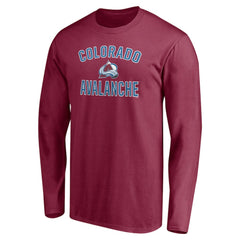 Colorado Avalanche Victory Arch Long Sleeve T-Shirt - Burgundy | US 200273621