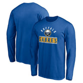 Buffalo Sabres Team Arch Knockout Long Sleeve T-Shirt - Royal | US 200274449