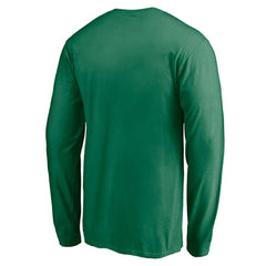 Dallas Stars Team Arch Knockout Long Sleeve T-Shirt - Kelly Green | US 200274455