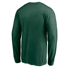 Minnesota Wild Team Arch Knockout Long Sleeve T-Shirt - Green | US 200274459