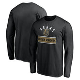 Vegas Golden Knights Team Arch Knockout Long Sleeve T-Shirt - Black | US 200274471