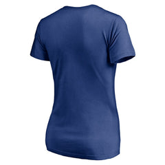 Tampa Bay Lightning Women's Mascot In Bounds V-Neck T-Shirt - Blue | US 200274553