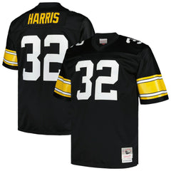 Franco Harris Pittsburgh Steelers Big & Tall 1976 Legacy Retired Player Jersey - Black Jerseys