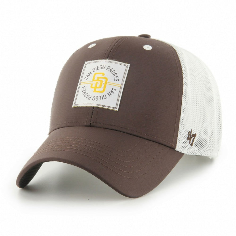 San Diego Padres '47 Disburse MVP Trucker Adjustable Hat - Brown Hats