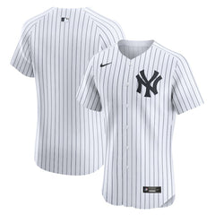 New York Yankees Nike Home Elite Jersey - White Jerseys